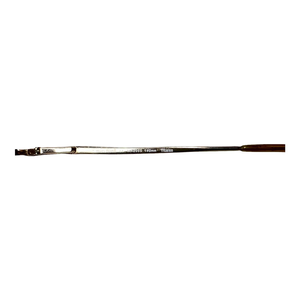 Marcolin MA2055 189 51-20-135 Brown Marble Full‎ Rim Eyeglasses Frame H3739